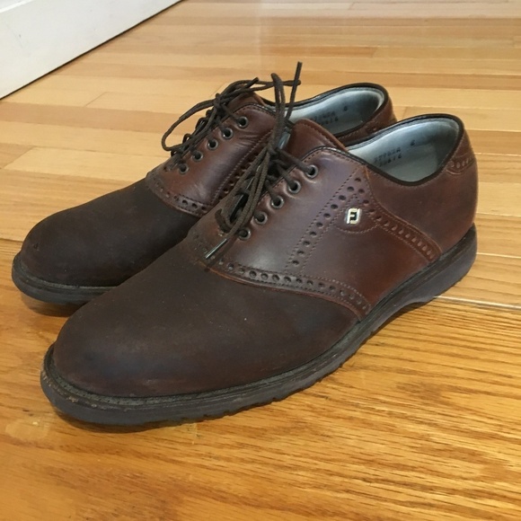 VINTAGE Footjoy Classics Dry Mens Size 9 Golf Shoe - Picture 1 of 7